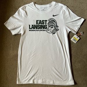 Brand New: Men’s Nike Michigan State Football T Shirt